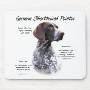 Tysk Shorthaired pekarehistoriedesign Musmatta