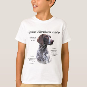 Tysk Shorthaired pekarehistoriedesign Tee