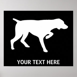 Tysk Shorthaired pekarehund - anpassade Poster