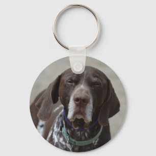 Tysk Shorthaired pekarehund Nyckelring