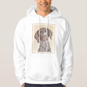 Tysk Shorthaired pekaremålning - hundkonst Sweatshirt