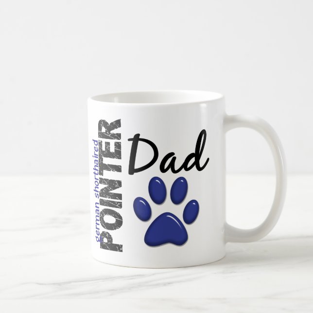 Tysk Shorthaired pekarepappa 2 Kaffemugg (Höger)
