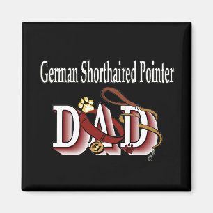 tysk shorthaired pekarepappamagnet magnet