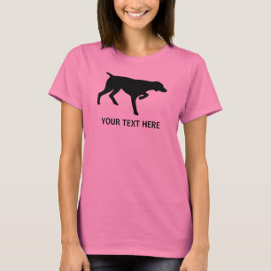 Tysk Shorthaired pekaresilhouette Tee