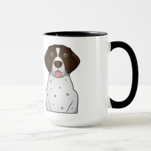 Tysk Shorthaired pekaretecknad Mugg
