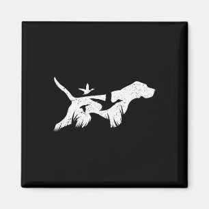 Tysk Shorthar Pointer Gsp Hunting Hundar Magnet