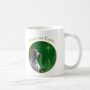 Tysk Shorthar Pointer Peace Kaffemugg