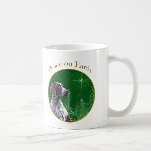 Tysk Shorthar Pointer Peace Kaffemugg (Höger)