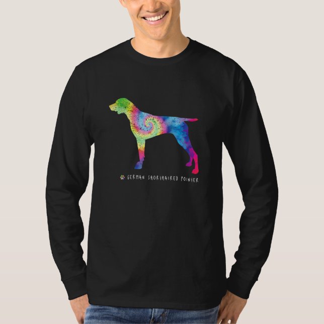 Tysk Shorthar Pointer Puppy Pet Hundägare Hip T Shirt (Framsida)