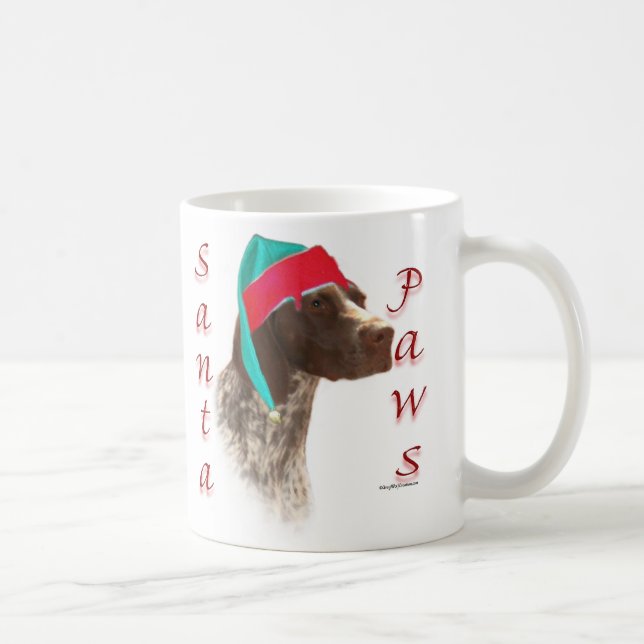 Tysk Shorthar Pointer Santa Tassar Kaffemugg (Höger)