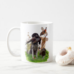 Tysk Shorthar Pointer Sticker Papper Tallrikar Kaffemugg