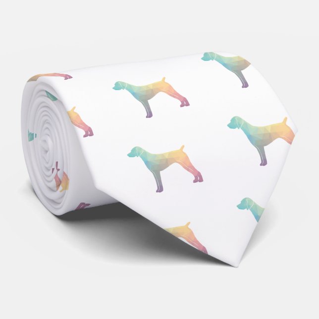 Tysk Shorthated Pointer Silhouette pastel Slips (Rullad)