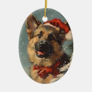 Tysk skvallerhelg jul julgransprydnad keramik