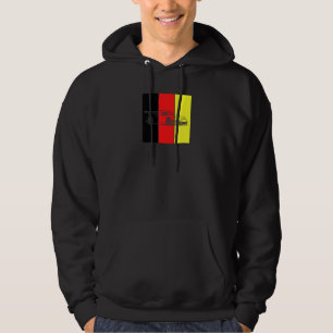 Tysk sportbil legendarisk grafik hoodie