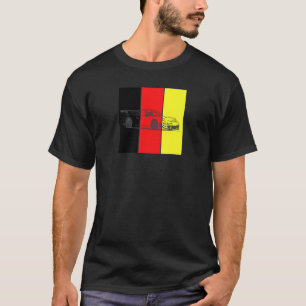 Tysk sportbil legendarisk grafik t shirt