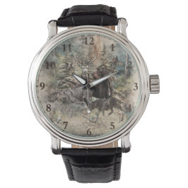 Tysk stående wirehårig pointer armbandsur