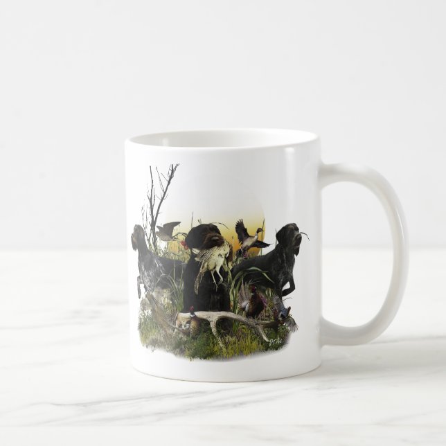  Tysk strävhårig pointer     Kaffemugg (Höger)