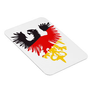 Tysk svart örn magnet