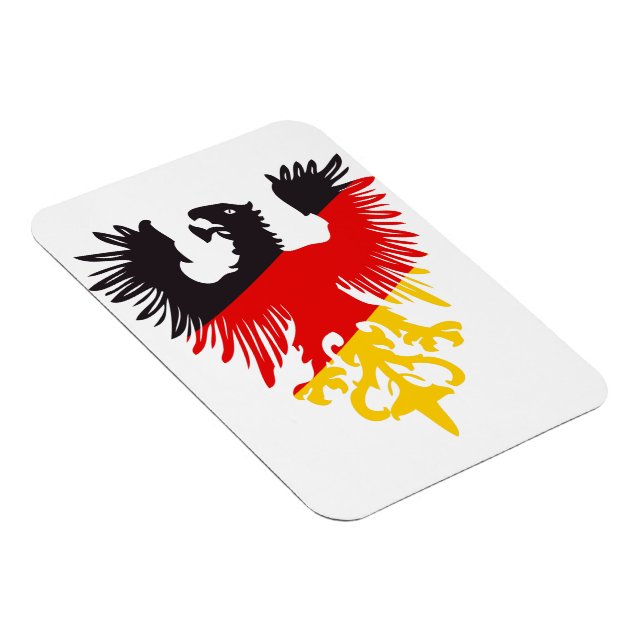Tysk svart örn magnet (Högersidan)