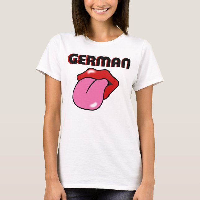 Tysk T-tröja T-shirt (Framsida)