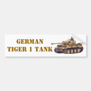 TYSK TANK FÖR TIGER 1 BILDEKAL