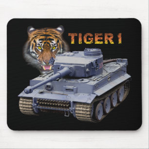 Tysk tank för tiger 1 musmatta