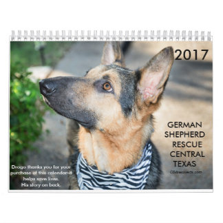 Tysk Texas 2017 för herderäddingcentral kalender