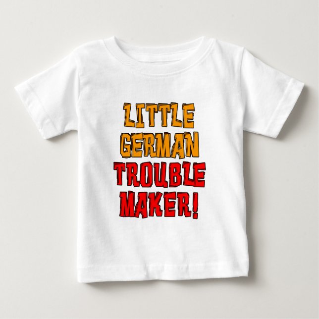 Tysk Trouble Maker T-shirt (Framsida)