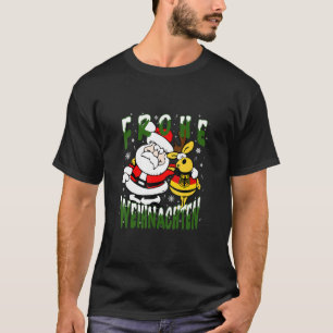 Tysk Tysklandare T-shirt Frohe Weihnachten