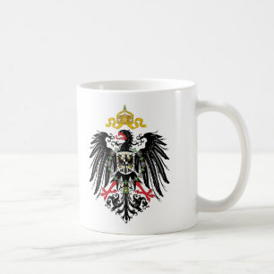 Tysk väldevapensköld (1889) kaffemugg