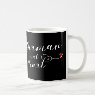 Tysk vid Heart Mugg, Tyskland Kaffemugg