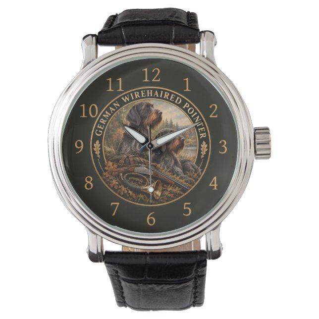 Tysk vildsvinshund armbandsur (Framsida)