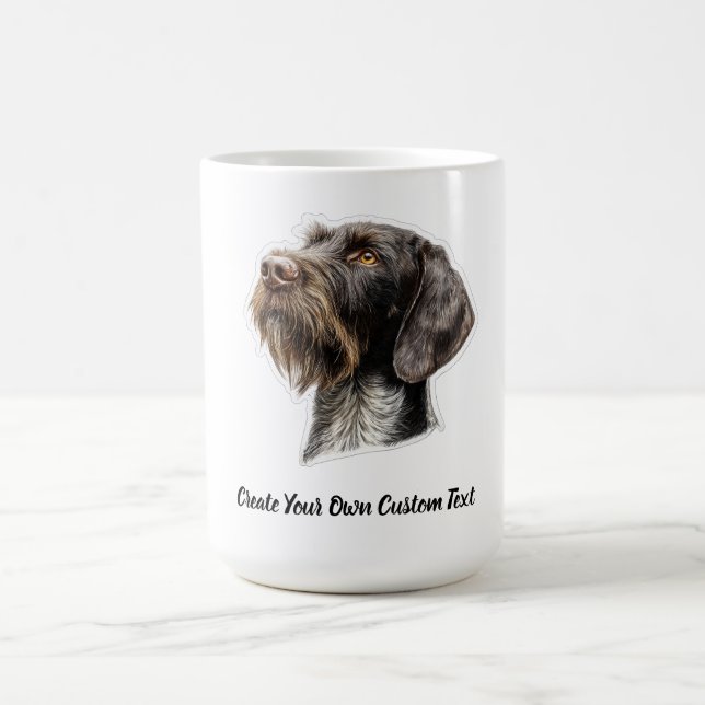 Tysk vildsvinshund Skapa din egen text Kaffemugg (Center)
