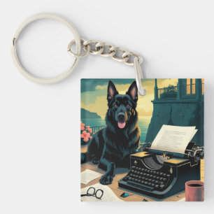 Tysk vintage för herre i Shepherd Hund