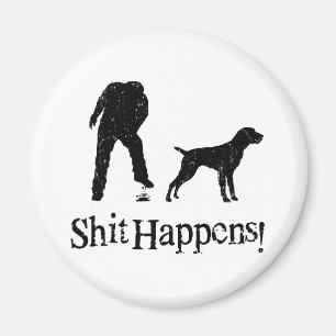 Tysk Wirehaired pekare Magnet