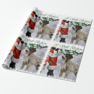 Tysk Wirehaired pekarejul Presentpapper