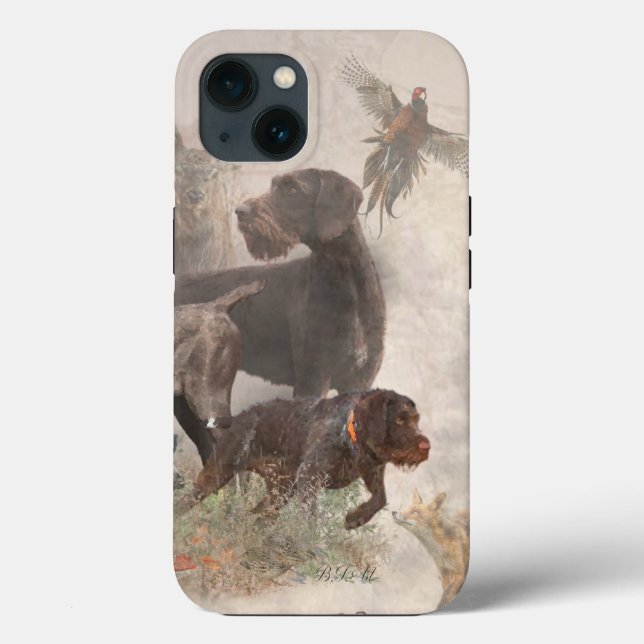 Tysk Wirehsted Pointer Fodral-Mate iphone case (Baksida)