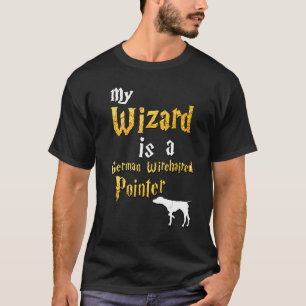 Tysk Wirehsted Pointer German Wirehjärn Point T Shirt