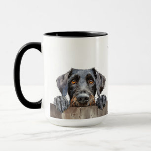 Tysk Wirehsted Pointer Hund Mugg