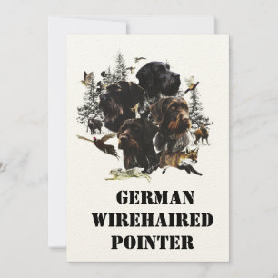 Tysk Wirehsted Pointer Inbjudningar