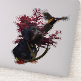 Tysk Wirehsted Pointer Klistermärken