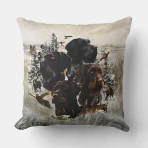 Tysk Wirehsted Pointer Kudde