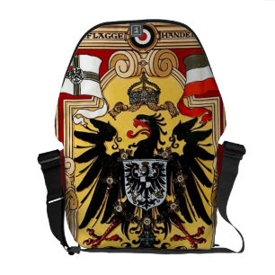 Tysk WW1 för vintage för Deutsches Reich~ Messenger Bag