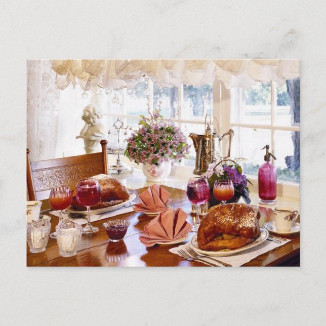 Tyska äppelpannekakor vykort (Framsida)