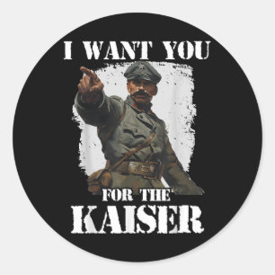 Tyska armén 1. Wk Kaiserreich Otto Von Bismarck So Runt Klistermärke
