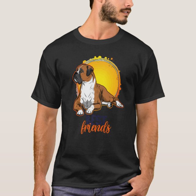 Tyska Boxer Hund aveln 3 T Shirt (Framsida)