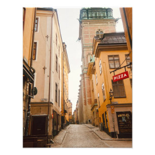 Tyska Brinken, Gamla Stan, Gamla Stan, Stockholm Fototryck