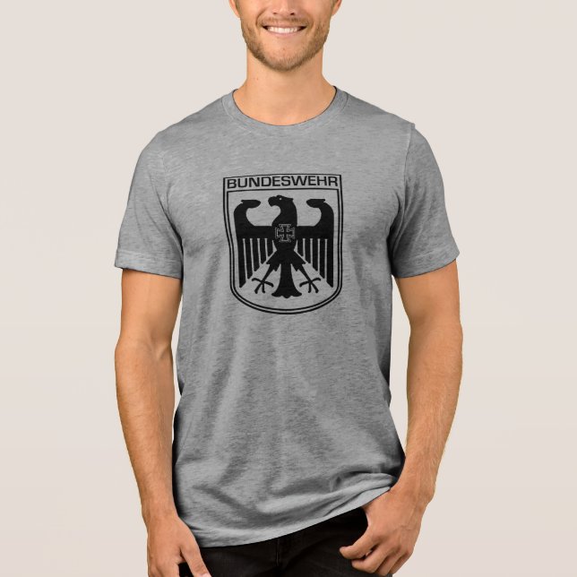 Tyska Bundeswehrörnen T Shirt (Framsida)