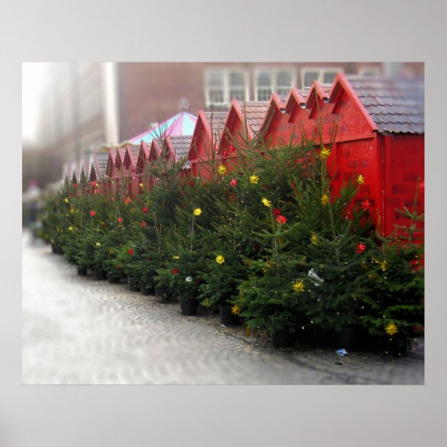 Tyska Christkindlmarket Poster (Framsidan)