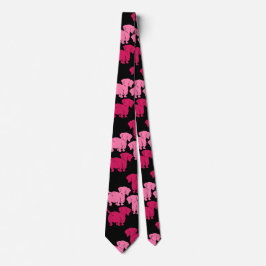 Tyska Dachshund Hund Mönster Slips